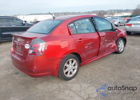 2010 Nissan Sentra 2.0Sr from USA, damaged, VIN 3N1AB6AP3AL624573